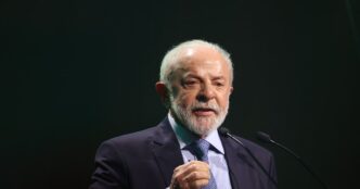 Presidente Luiz Inácio Lula da Silva em compromisso oficial.