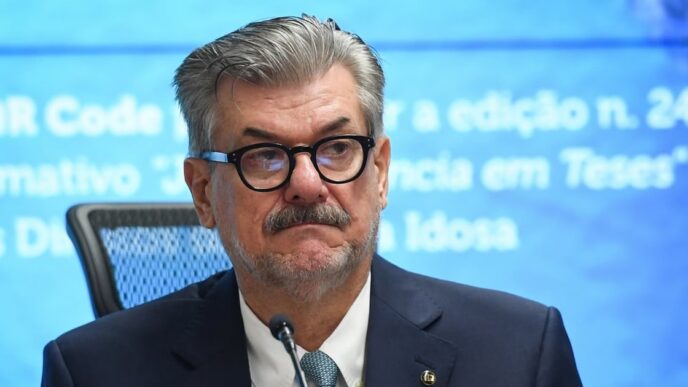Fachada do Superior Tribunal de Justiça em Brasília.