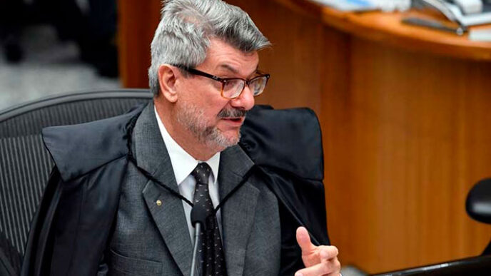Fachada do Supremo Tribunal Federal em Brasília.