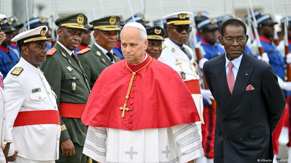 Papa Francisco celebra missa na Basílica da Imaculada Conceição em Mongomo.