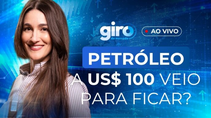 Barril de petróleo bruto em refinaria global.