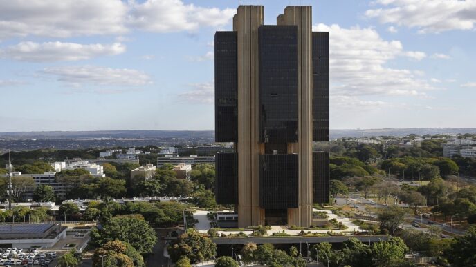 Fachada do Banco Central do Brasil em Brasília