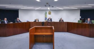 Fachada do Supremo Tribunal Federal em Brasília.