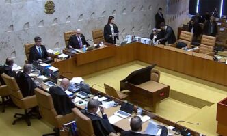 Fachada do Supremo Tribunal Federal em Brasília
