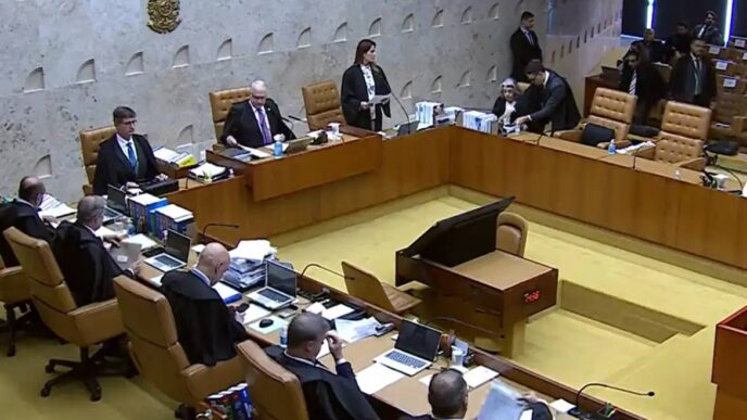 Fachada do Supremo Tribunal Federal em Brasília