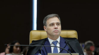 Fachada do Supremo Tribunal Federal em Brasília.