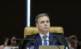 Fachada do Supremo Tribunal Federal em Brasília.