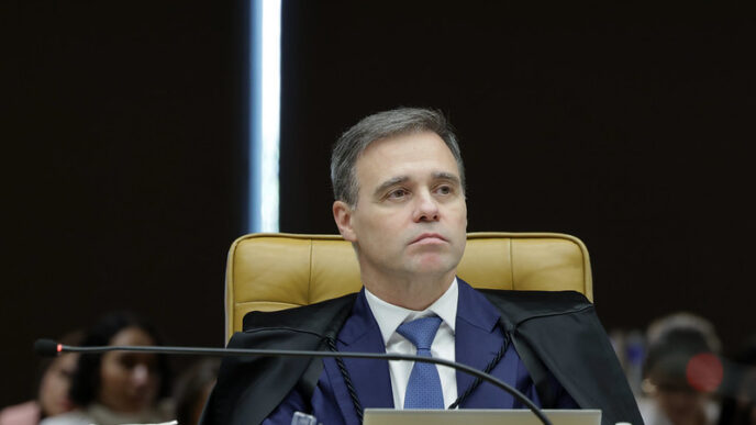 Fachada do Supremo Tribunal Federal em Brasília.