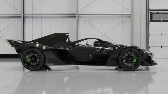 Configurador virtual do supercarro brasileiro Super Veloce Unico.