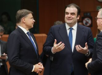 Gráfico representando a evolução da dívida pública na Zona do Euro.